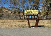 Waterton Canyon sign